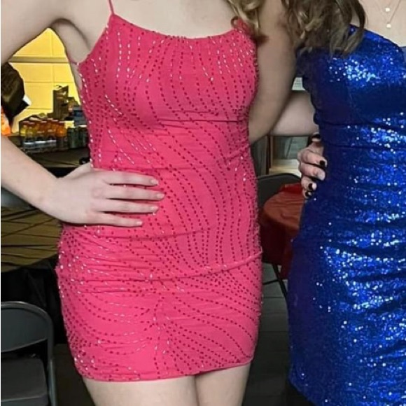 Oh Polly Dresses Hot Pink Mini Dress Poshmark